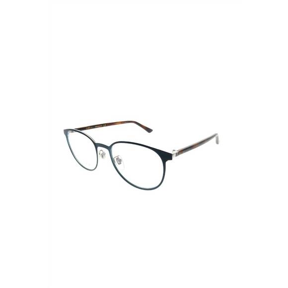 NEW GUCCI round metal eyeglasses in blue - Picture 1 of 3